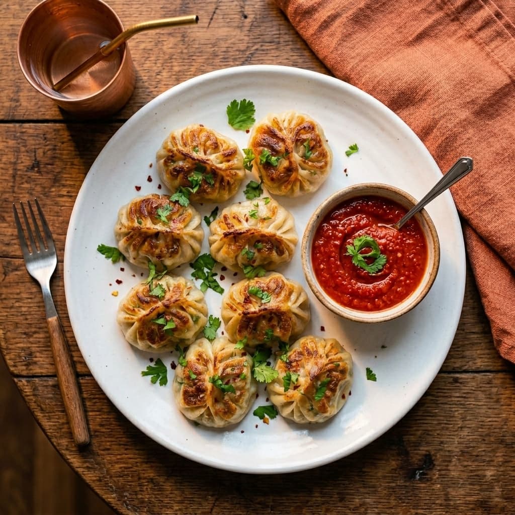 Paneer Fried Momos
