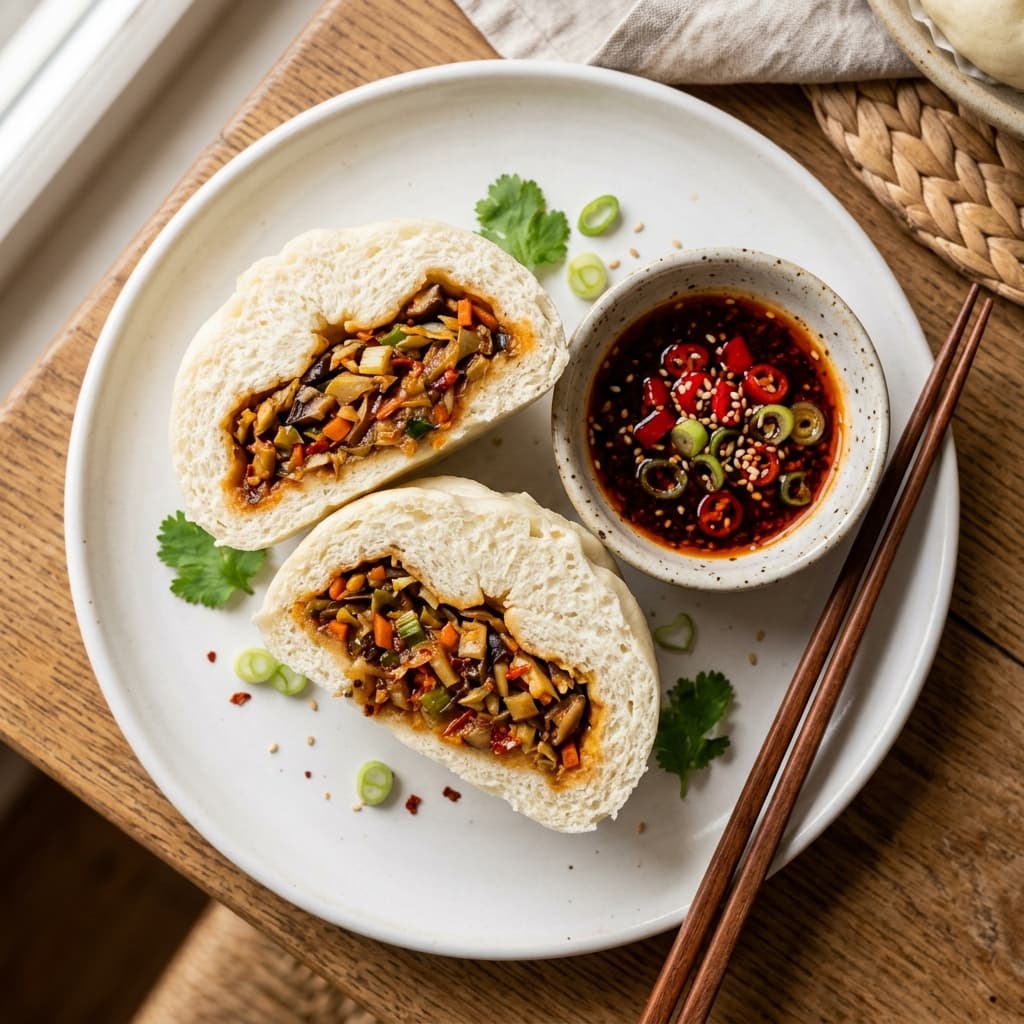 Spicy Veg Bao