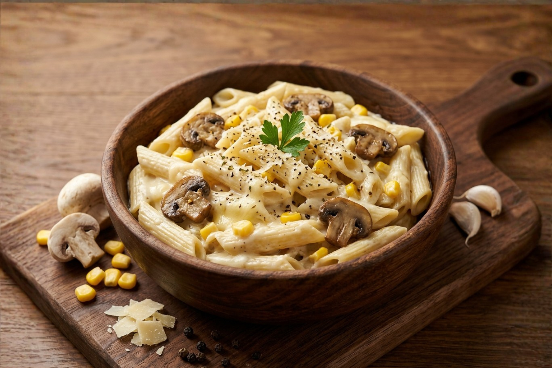 Alfredo White Sauce Pasta