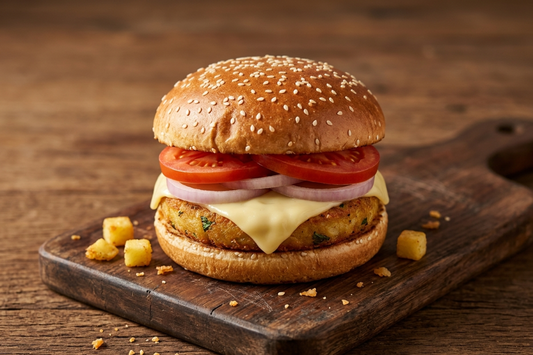Aloo Tikki Burger