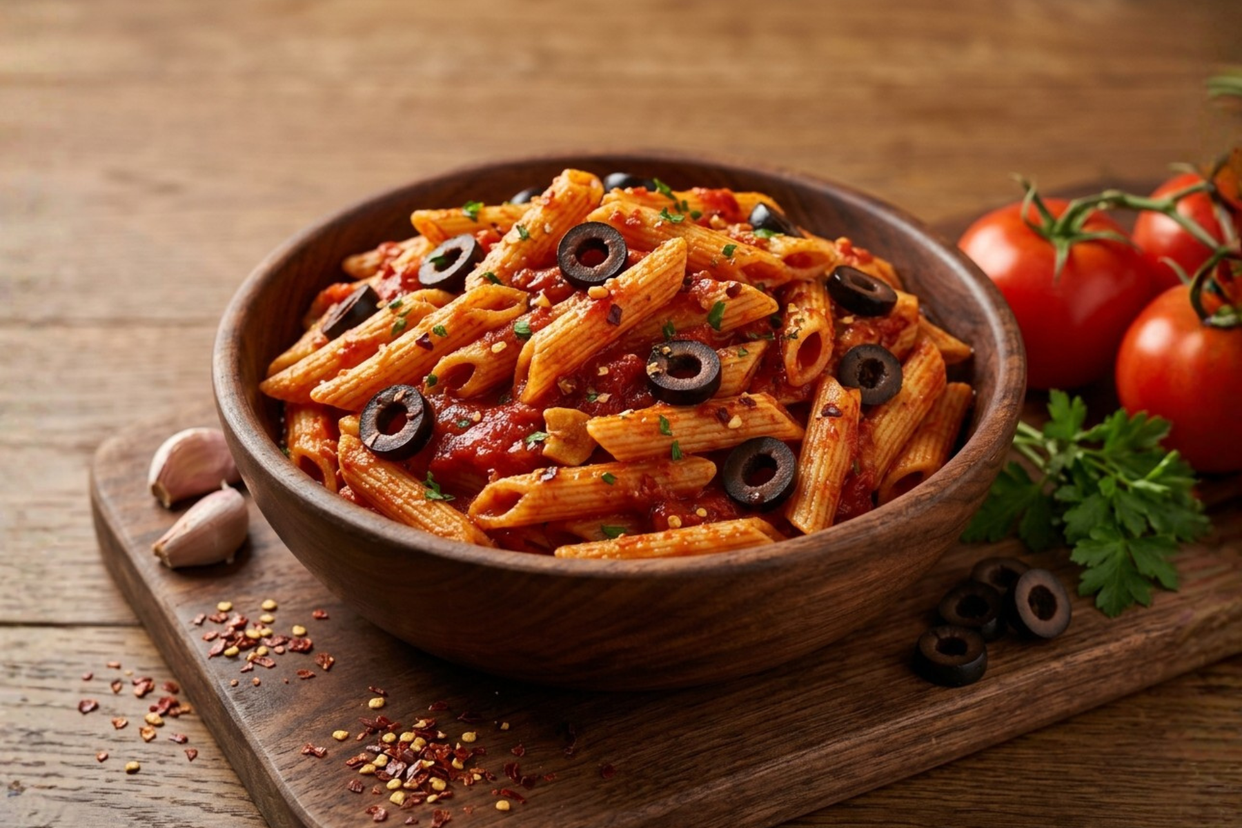 Arrabbiata Red Sauce Pasta