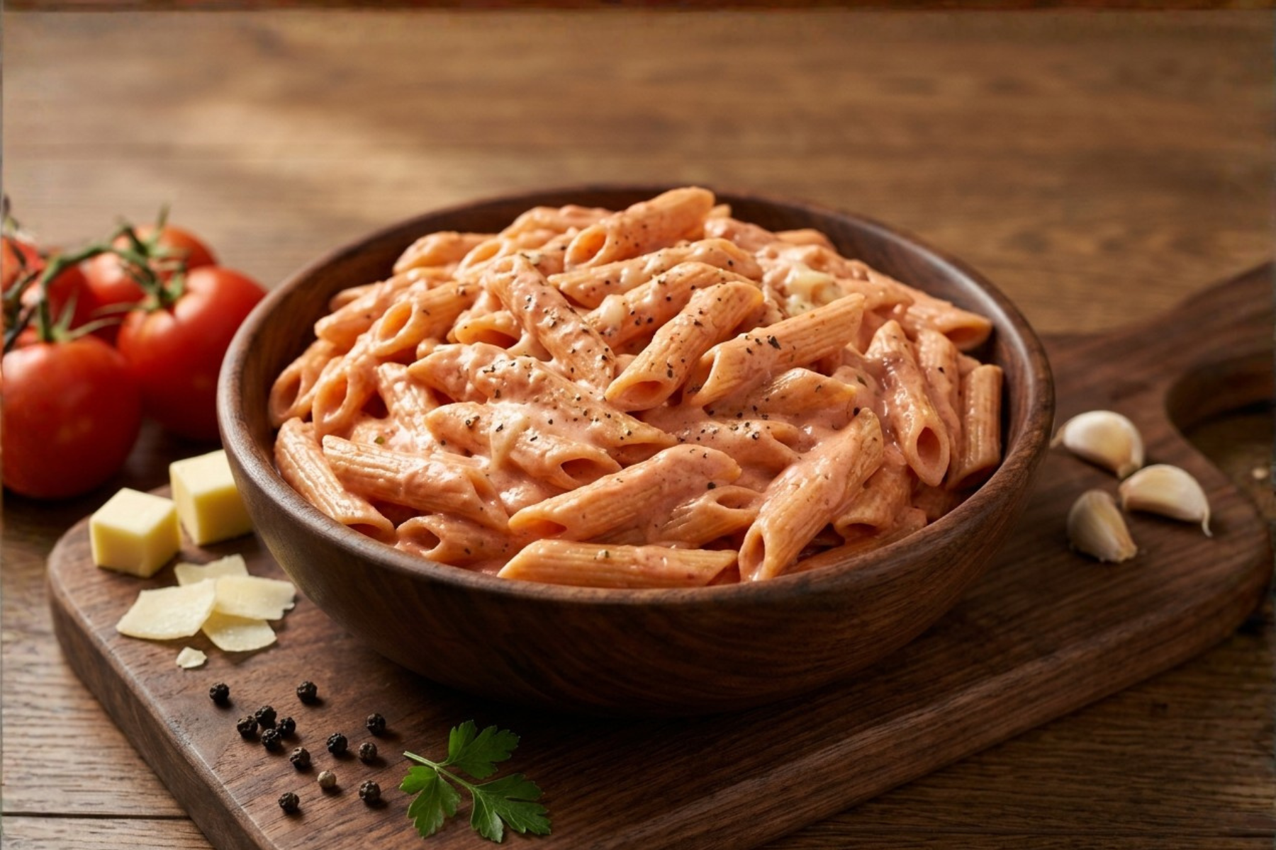 Rosé Pink Sauce Pasta